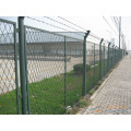 PVC coated garden welded curved wire mesh fence 3D bend wire mesh fence